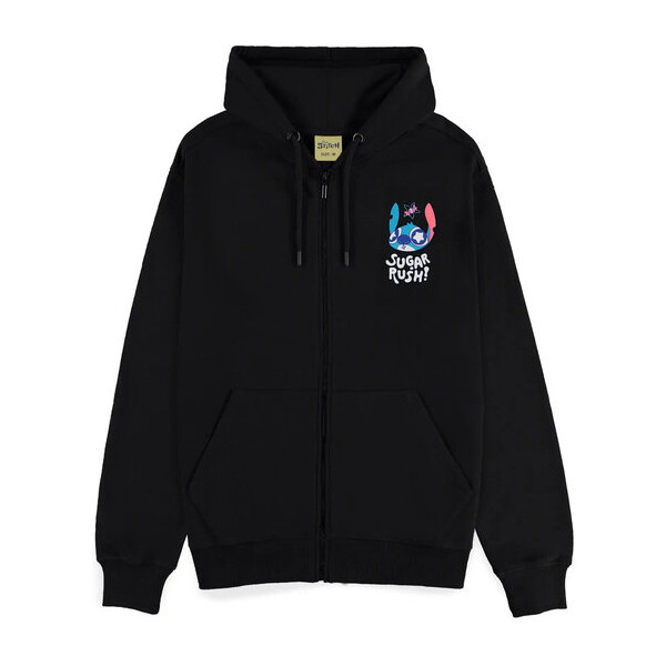 Mikina Difuzed Lilo & Stitch - Sugar Rush L Černá