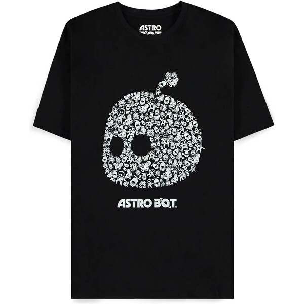 Difuzed Tričko Astro Bot - Astro's Head XL Černá