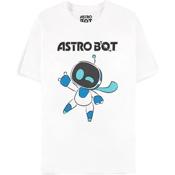 Difuzed tričko Astrobot - Astro Glowing Eyes XL Bílá