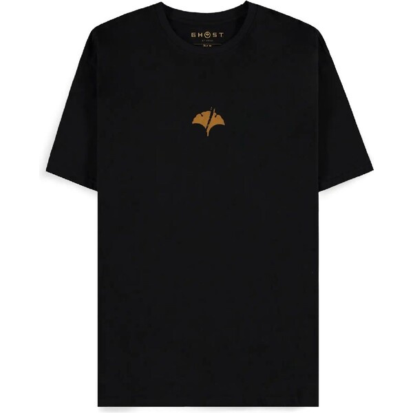 Difuzed Tričko Ghost of Yotei - Leaf XL Černá