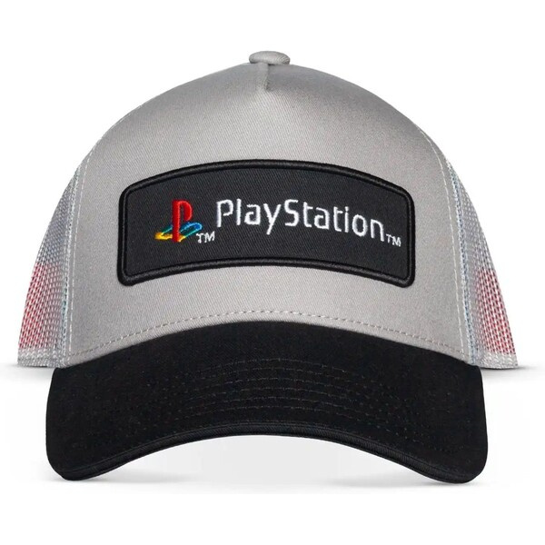 Difuzed Truckerská šiltovka PlayStation - Logo Vícebarevná