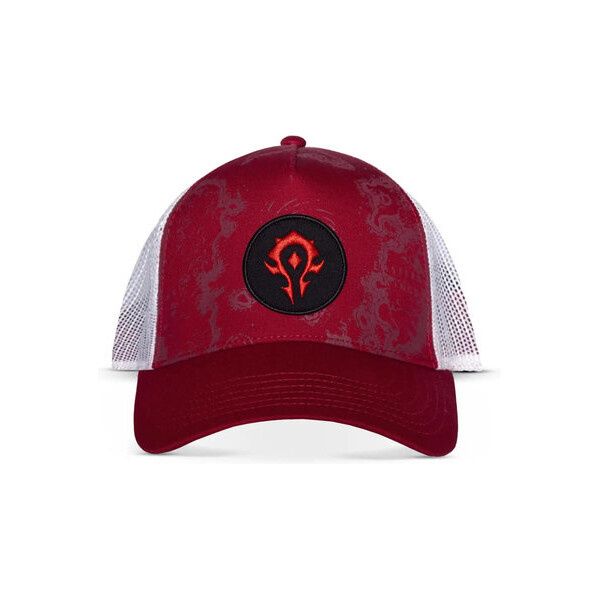 Truckerská kšiltovka World of Warcraft - Horde Červená