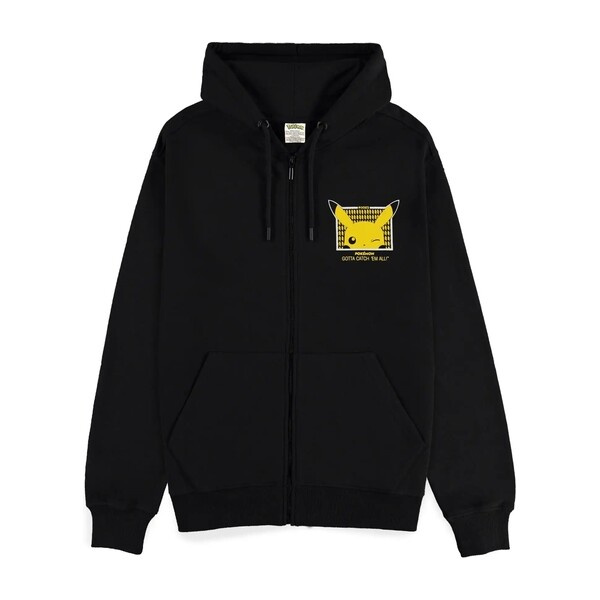 Mikina Difuzed Pokémon - Winking Pika S Černá