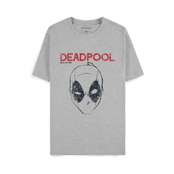Tričko Difuzed  Marvel - Deadpool XXL Šedá