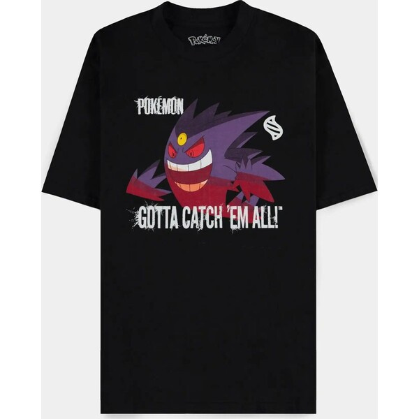 Tričko Pokémon - Mega Gengar (loose fit) XL