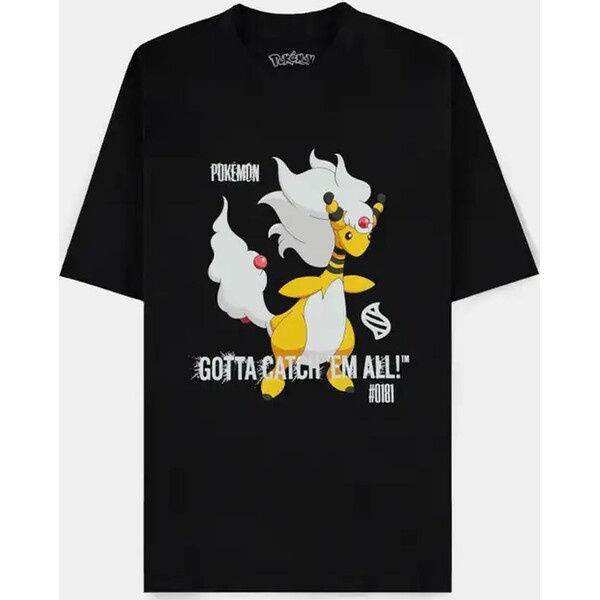 Tričko Pokémon - Mega Empharos (loose fit) S