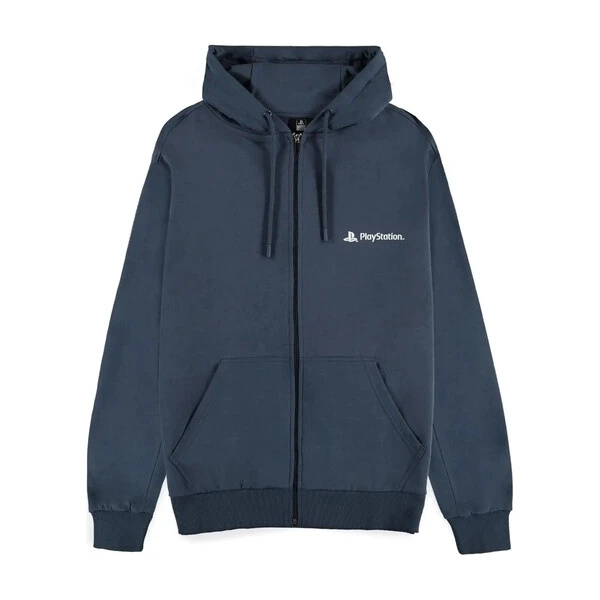 Mikina Difuzed PlayStation - Navy Logo S Modrá