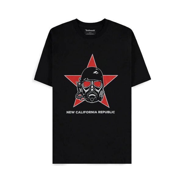 Tričko Difuzed Fallout - NCR S Černá