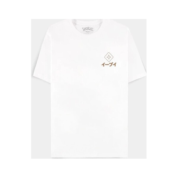 Tričko Pokémon - Eevee L Bílá