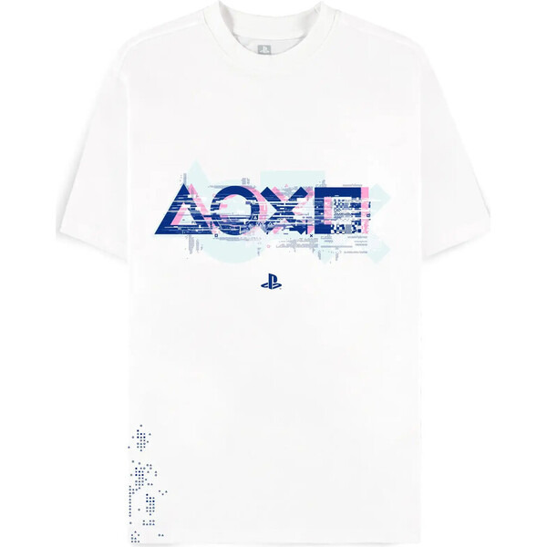 Tričko PlayStation - Glitch Symbols L