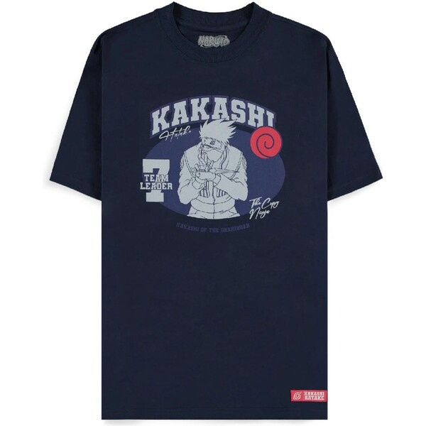 Difuzed tričko Naruto Kakashi navy Námořně modrá