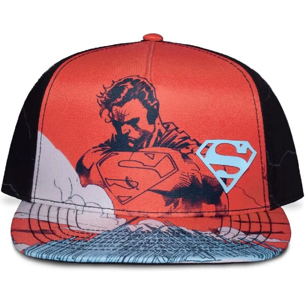 Difuzed Kšiltovka snapback Superman - AOP Vícebarevná