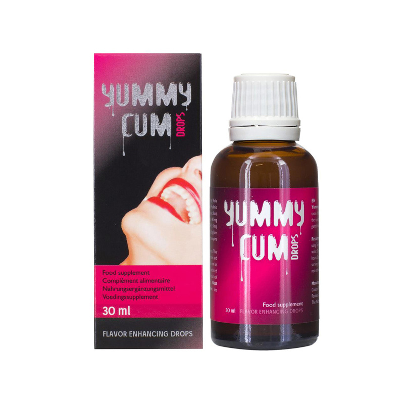 Kapky Yummy Cum pro muže 30ml