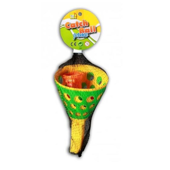 Catch Ball – házecí a chytací hra se 2 míčky (18,5 cm)
