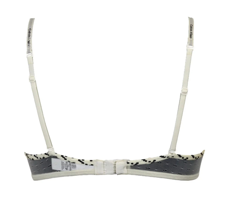 Podprsenka F3806E-Calvin Klein smetanová s černou 70B