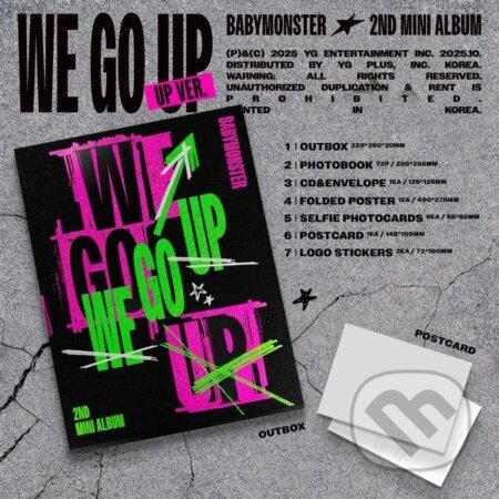Babymonster:  We Go Up / Up Version - Babymonster, Babymonster