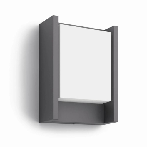 LED Venkovní nástěnné svítidlo Philips Arbour 6W, IP44 Teplota světla: 2700K - teplá bílá