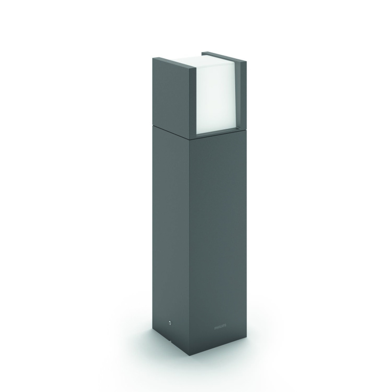 LED Venkovní sloupkové svítidlo Philips Arbour 40cm, 6W, IP44 Teplota světla: 2700K - teplá bílá