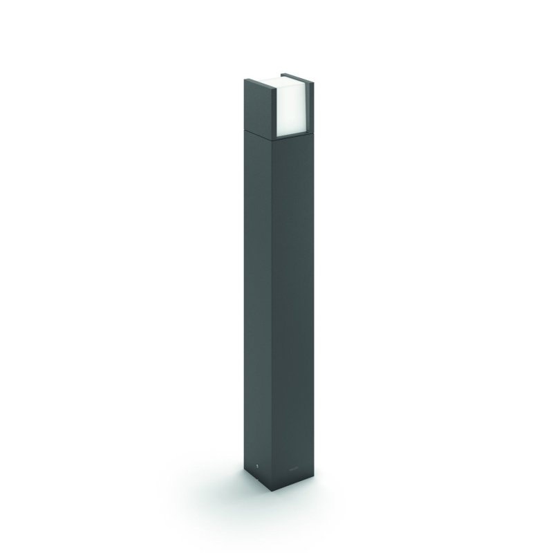 LED Venkovní sloupkové svítidlo Philips Arbour 77cm, 6W, IP44 Teplota světla: 2700K - teplá bílá