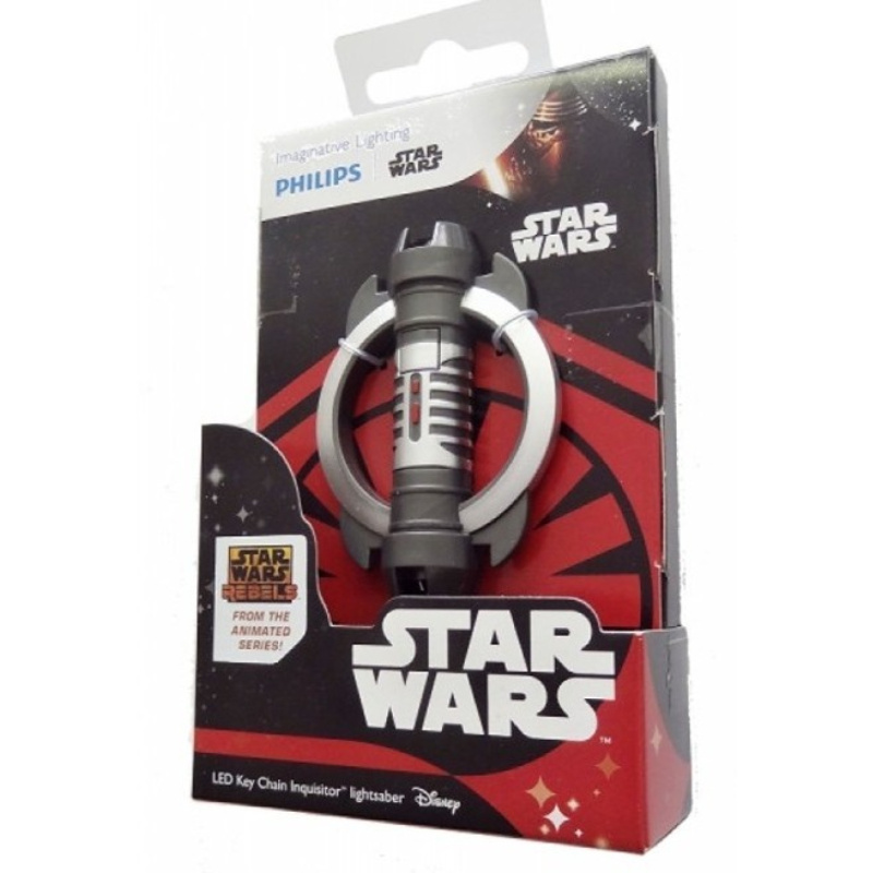 Philips star wars rebels inquisitor lightsaber svítící klíčenka