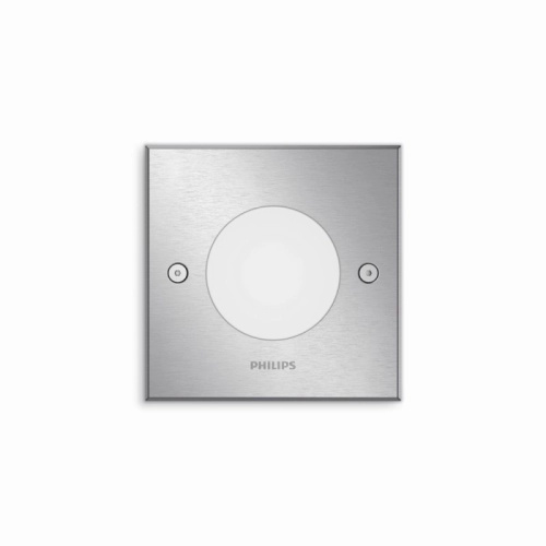 Philips LED Venkovní zemní zápustné svítidlo Crust 1X3W, 270lm, IP67