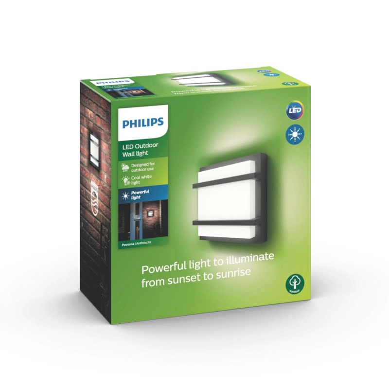 Philips LED venkovní svítidlo Petronia 190 x 190 x 53 mm