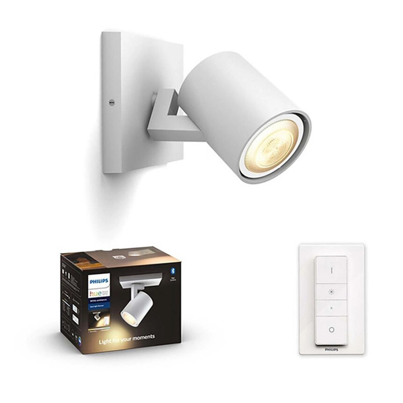 Philips Hue 1bodové svítidlo White Ambiance Runner bílé, 10,7 x 11 x 9 cm