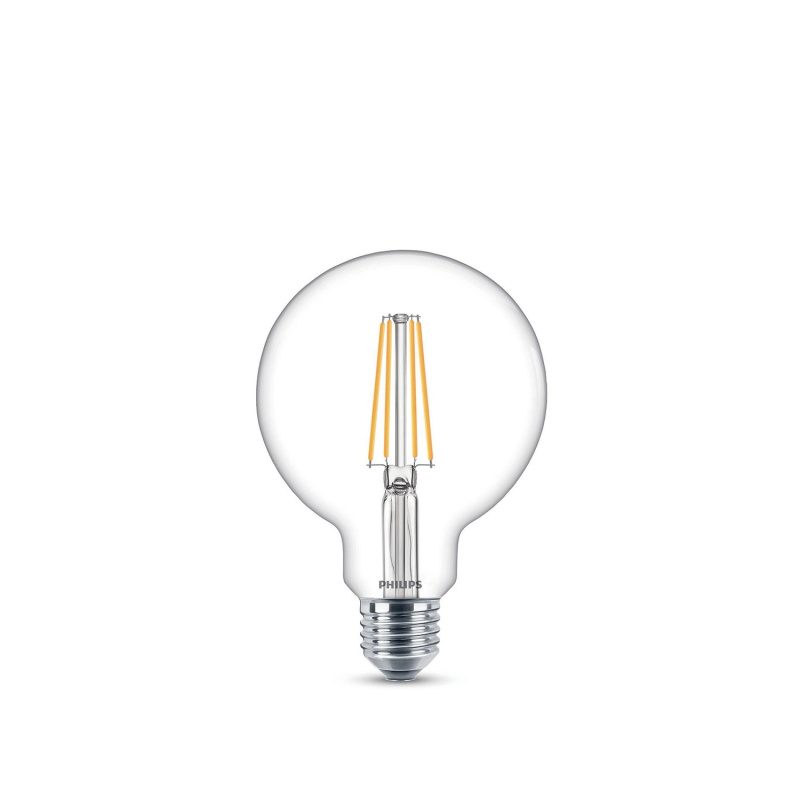 Philips Classic LED žárovka E27, 7 W, 806 lm, 2700 K, opál