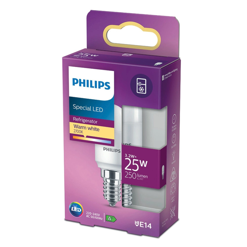 Philips Classic LED žárovka E14, 3,2 W, 250 lm, 2700 K