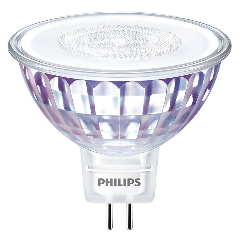 Žárovka bodová LED Philips / 7 W / GU5,3 / teplá bílá / transparentní Varianta: ivi1