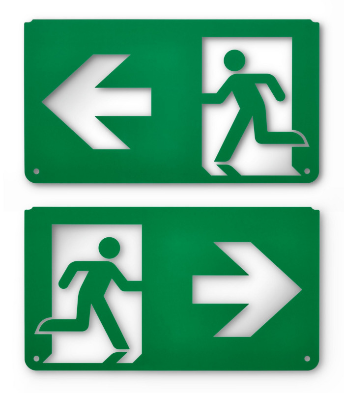 Přísušenství pro nouzové svíidlo PHILIPS EM159Z WL/CM EXIT SIGN LEGEND LEFT/RIGHT