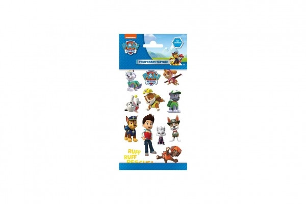 Lowlands Tetování barevné Tlapková patrola/Paw patrol 12ks v sáčku