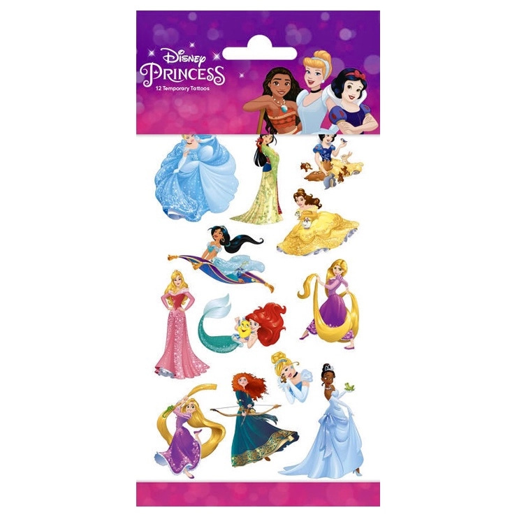 Dočasné tetování Disney Princess pro děti