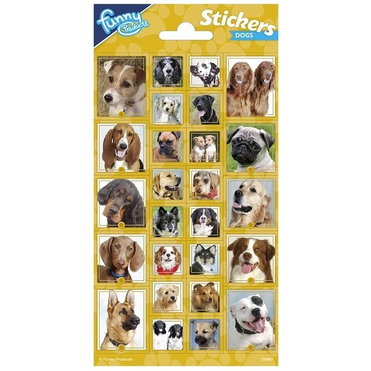 Samolepky 10x20cm Pejsci č.2