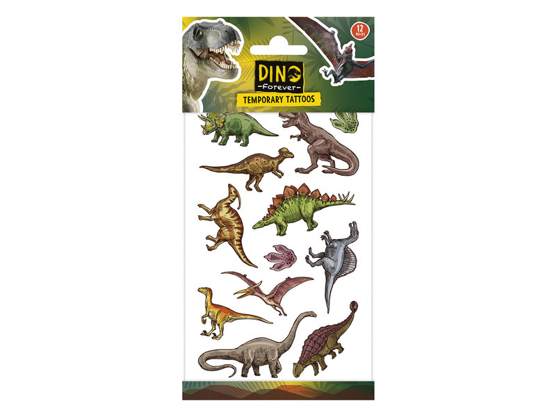 Dočasné tetování dinosauři