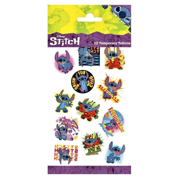 Dočasné tetování STITCH pro děti