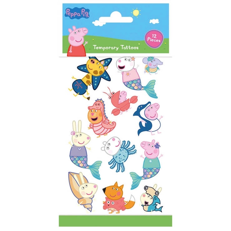 dočasné tetování peppa pig
