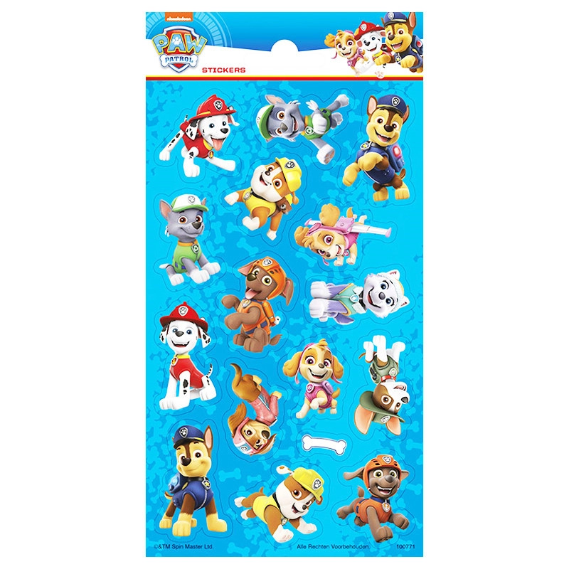 Samolepky Tlapková patrola pro děti