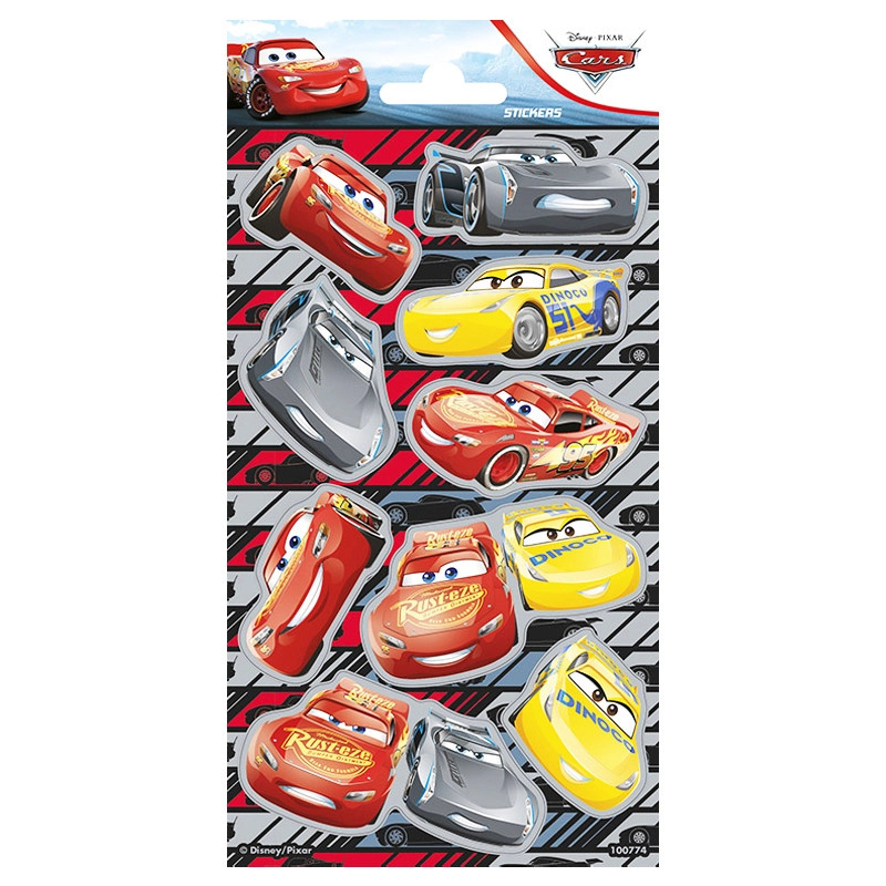 Samolepky CARS pro děti