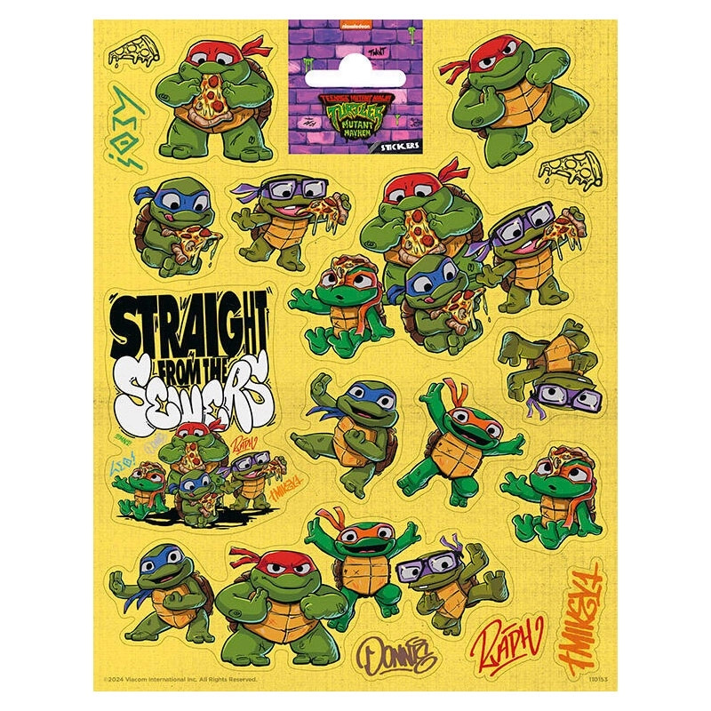 Samolepky Želvy Ninja – velké