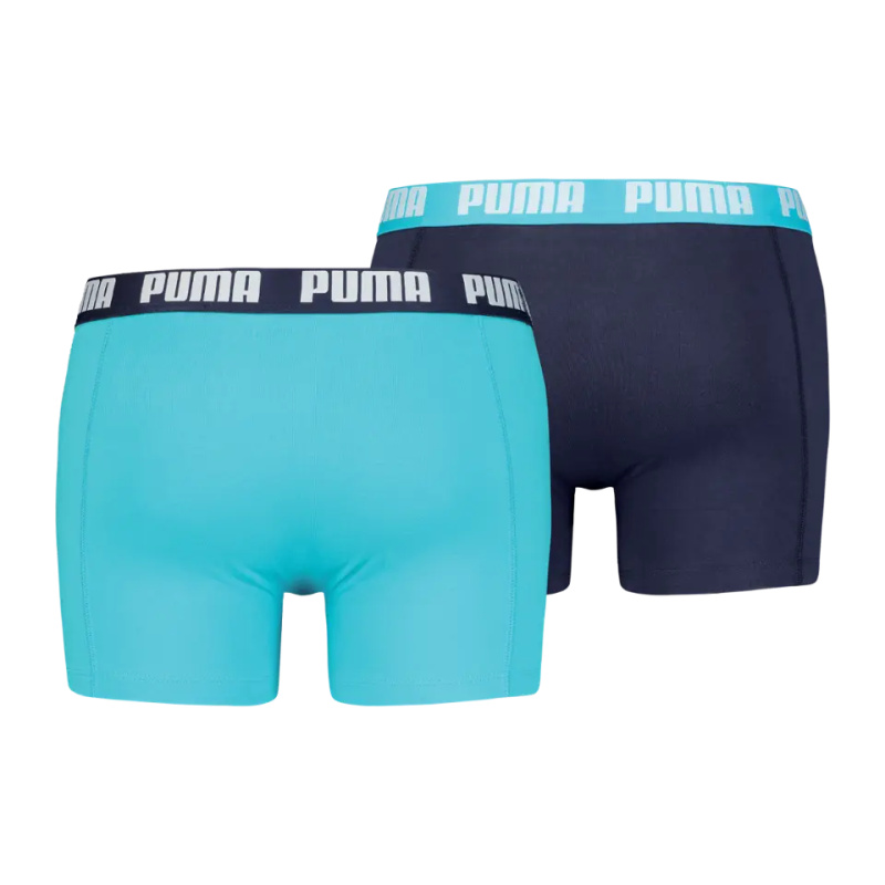 Puma Pánské boxerky Basic modré 2 ks