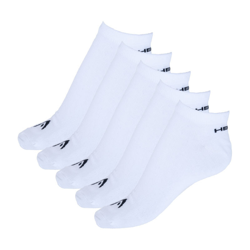 5PACK ponožky HEAD nízké bílé (781501001 300) S