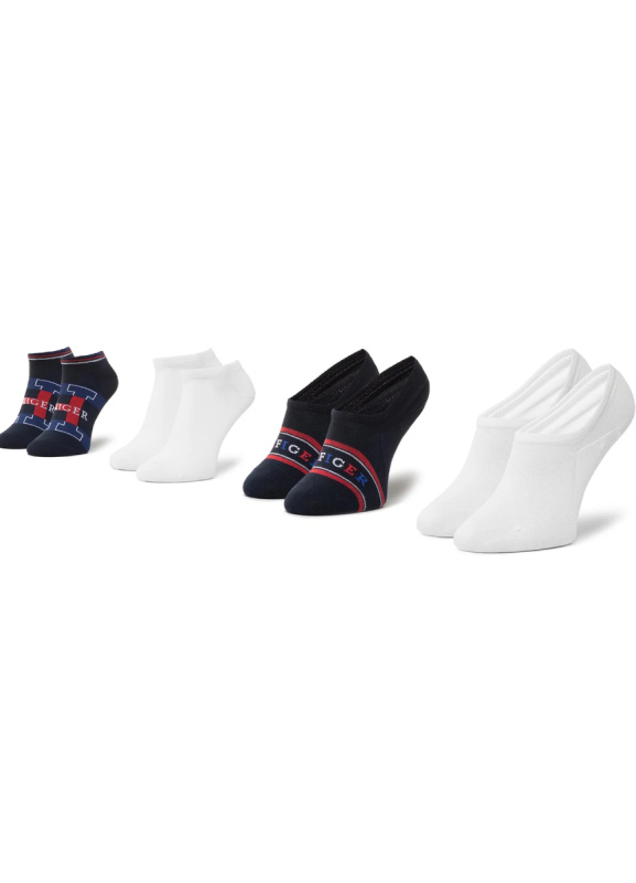 Tommy Hilfiger unisex ponožky 4 pack