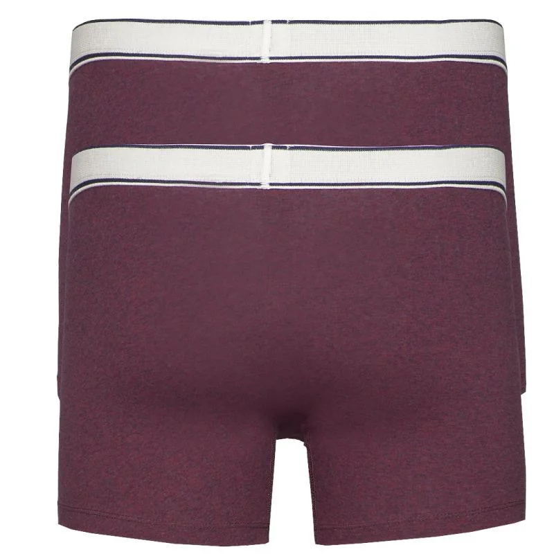 Pánské boxerky 2Pack 37149-0401 Burgundy - Levi's S