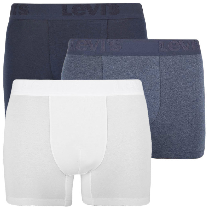 3PACK pánské boxerky Levis vícebarevné (905045001 009) M, trenky / trenýrky