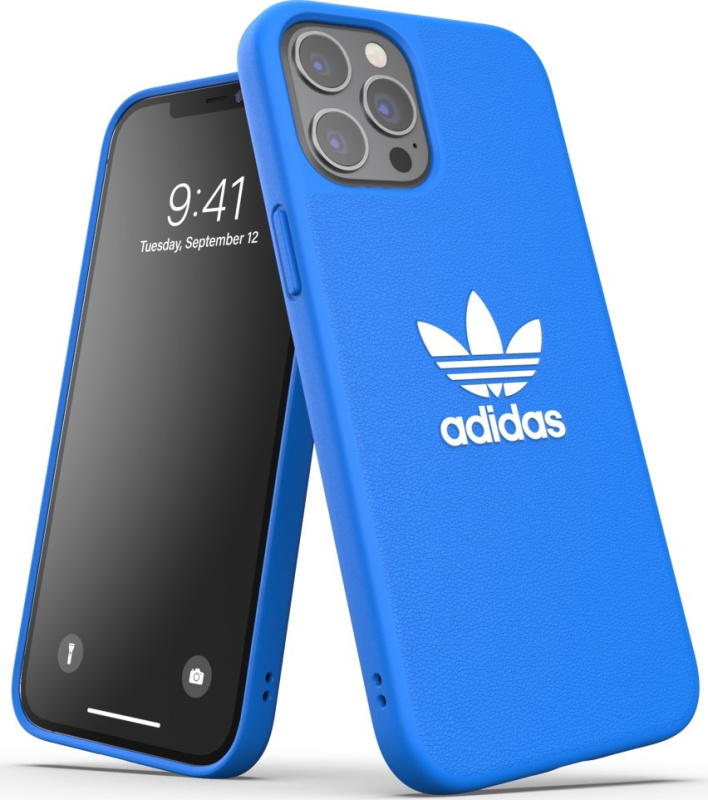 Adidas Ochranný kryt pro iPhone 12 Pro MAX - Adidas, Moulded Case Basic Blue