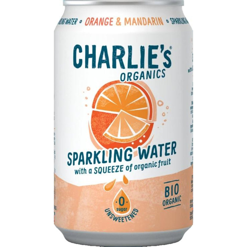 Charlie's Organics BIO Pomeranč a mandarinka plech