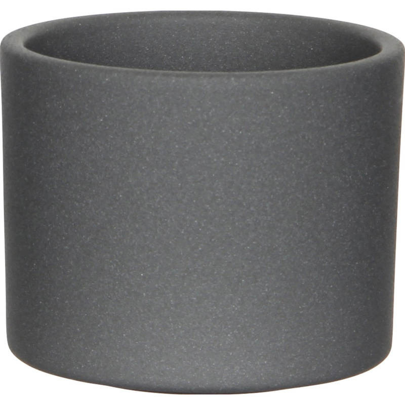 Mica Decorations Obal na květináč Era šedý matný, pr. 12 x 10 cm
