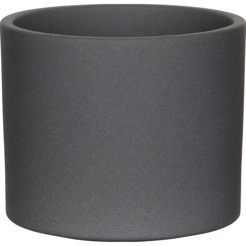 Mica Decorations Obal na květináč Era šedý matný, pr. 15 x 13 cm