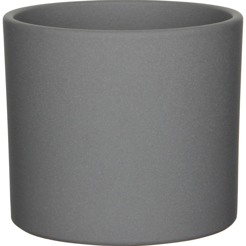 Mica Decorations Obal na květináč Era šedý matný, pr. 19,5 x 17,5 cm